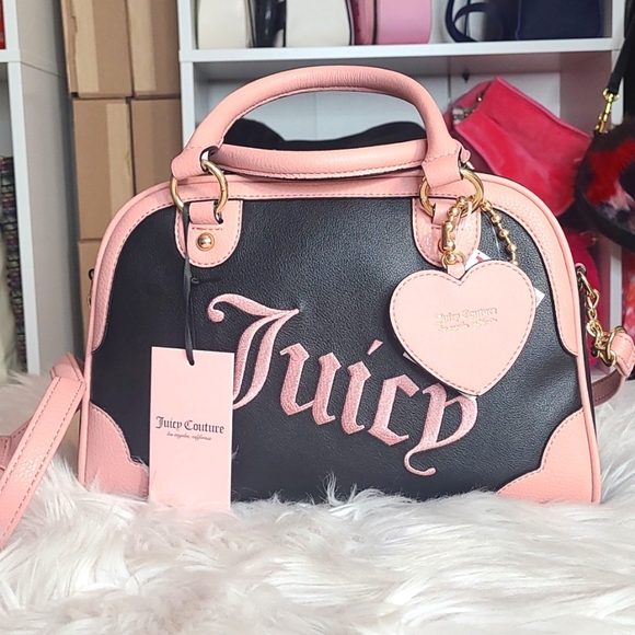 NWT Juicy couture Licorice bowler - Picture 1 of 9